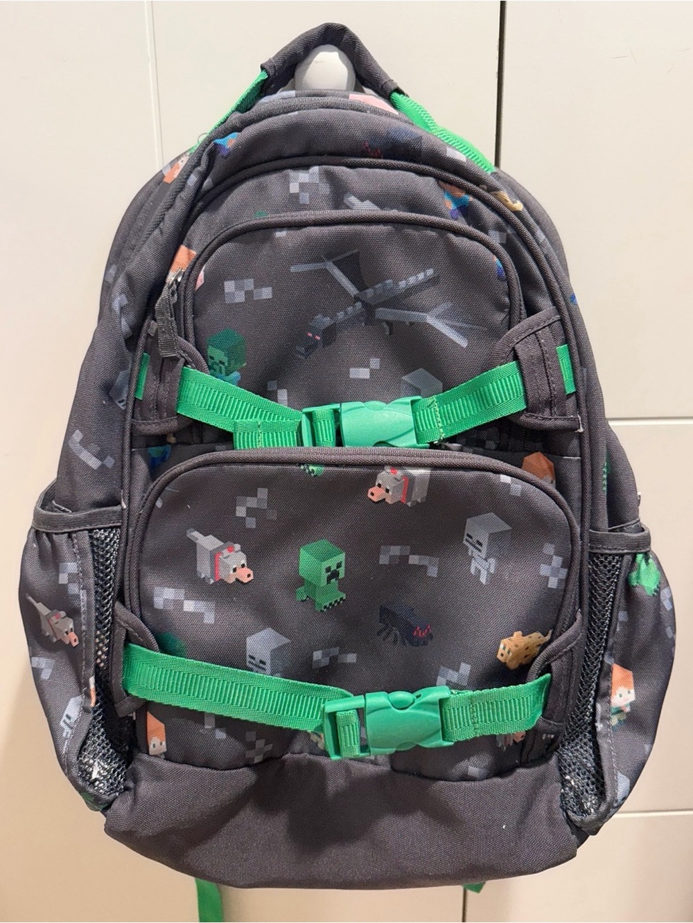 Pottery Barn Kids Glow-in-the-Dark Minecraft™ X-Large Mackenzie Backpack